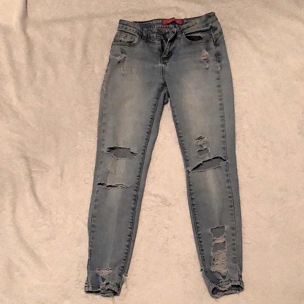 Distressed Jeans